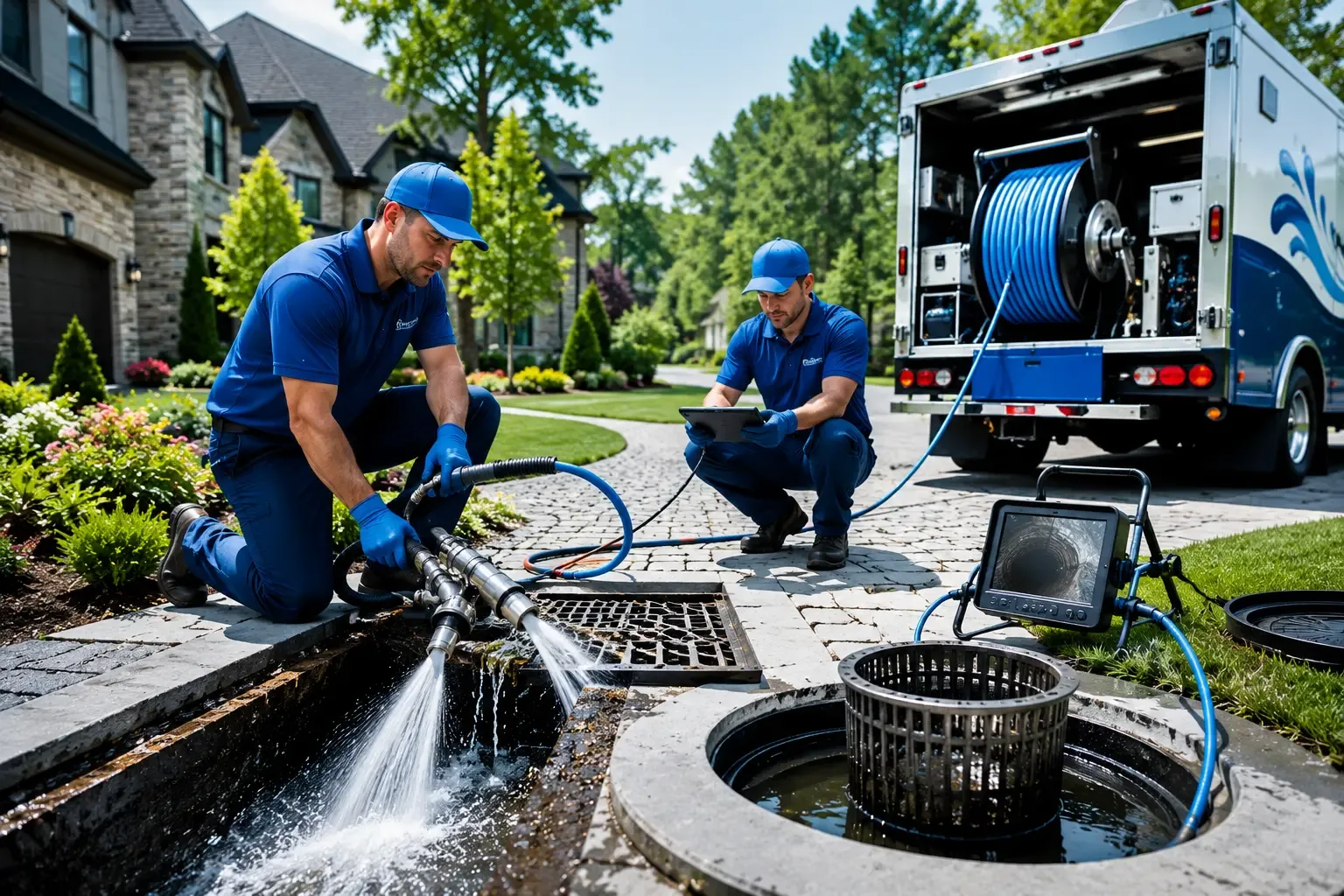 Local outdoor drain cleaning professionals in Huntsville, AR